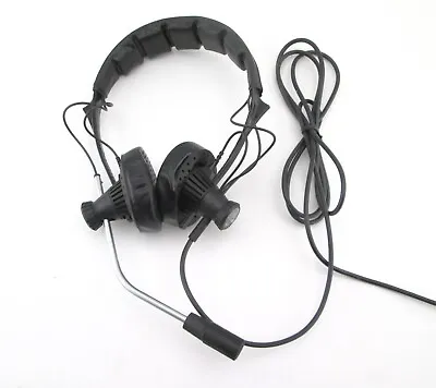 Vintage SENNHEISER HMD 414 (HMD414) Headset With Boom Microphone Parts Or Repair • $84.50