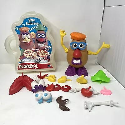 Vintage 2000 Mr Mrs Potato Head Toy Accessories Playskool Hasbro Silly Suitcase • $24.99