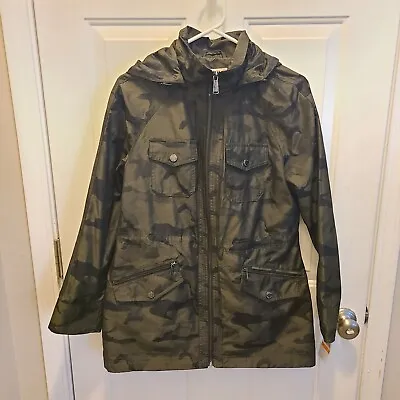 Women's Michael Kors Camouflage Hooded Jacket Size Small NWT • $75
