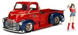 $59.99 • Buy DC Bombshells - Wonder Woman Chevy Pickup 1:24 Scale Hollywood Rides Diecast ...