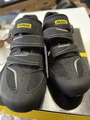 Ksyrium Elite WII SIze 6.5 Black Yellow Cycling Shoes • $22.70