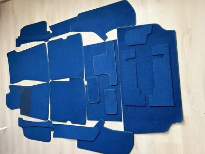 NEW R107 Mercedes Carpet Kit For 380SL 450SL 500LS 560SL LOOP BLUE Kit 18 Pcs • $274.90