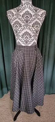Voodoo Vixen Vintage Inspired Circle Skirt With Pockets Size Small • $15