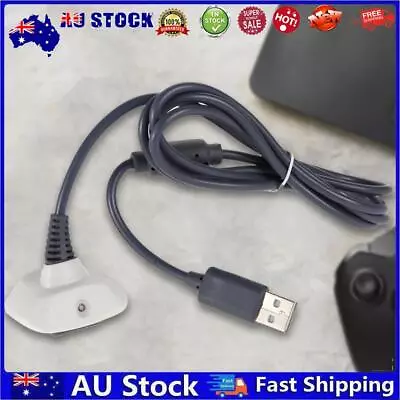 AU USB Play Charging Charger Cable Cord For XBOX 360 Wireless Controller • $8.17