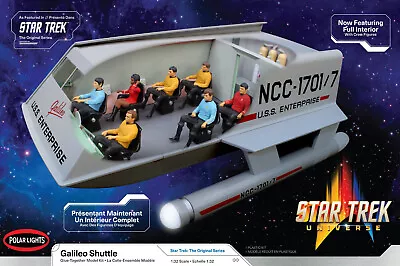 £89.99 • Buy Star Trek Galileo Shuttlecraft Full Kit & Interior Parts Polar Lights PRE-ORDER