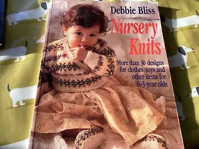 Debbie Bliss Nursery Knits 1996 VERY LOW PRICE A Few Scribbles patterns Legible • £0.99