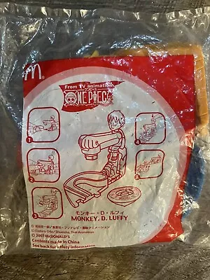 2007 ONE PIECE Monkey D. Luffy McDONALD'S HAPPY MEAL TOY (Japanese) Sealed • $25