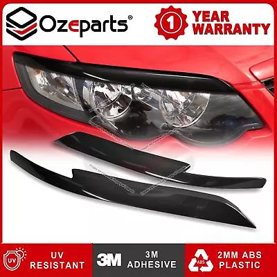 Head Light Eyelids Eyebrows Lid Black For Ford Falcon FG XT R6 G6 G6E XR6 XR8 • $32.78