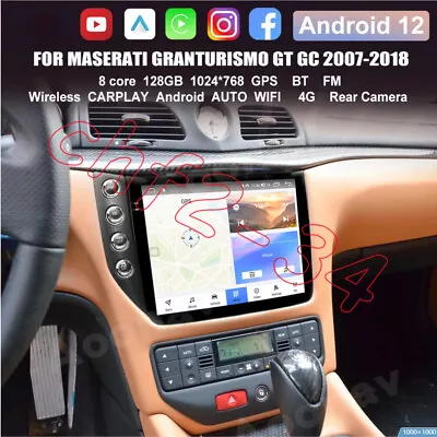 10  Android Car GPS Stereo Radio Wifi Carplay 128GB For Maserati Gran Turismo GC • $1173.12