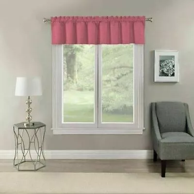 Eclipse Samara Blackout Energy-Efficient Valance Raspberry Hot Pink 42x16 • $9.98