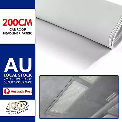 Headliner Upholstery Cloth Sound Proofing Car Truck SUV Roof Lining Replacement • $44.99