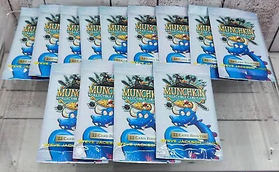 13X Munchkin Collectible Card Game Booster 1st Edition 1st Printing Packs  • $30