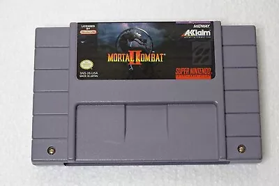 Mortal Kombat II 2 (Super Nintendo 1994) SNES Game Cartridge • $22.50