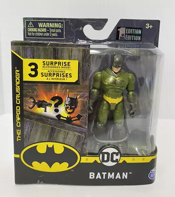 2020 DC Batman: The Caped Crusader- BATMAN 4” (GREEN VARIANT) 1ST EDITION • $19.99