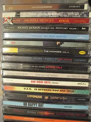 Rock Pop Folk Country Etc Cds Your Choice 5 For $15 FS Or $2.99 Flat Shipping • $2.99