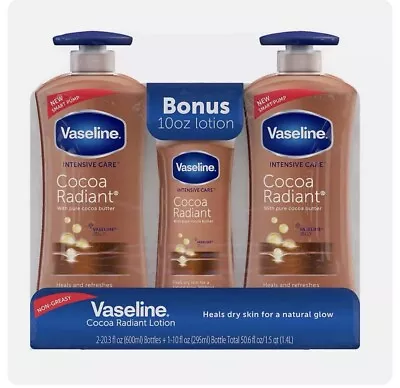 Vaseline Intensive Repair Cocoa Radiant Body Lotion 2 Pk./20.3 Fl. Oz. • $22.99