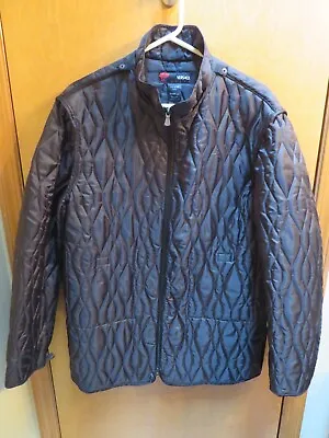 Versace Sport Winter Jacket Black Men's Size 48 Full Zip Made In Italy • $110