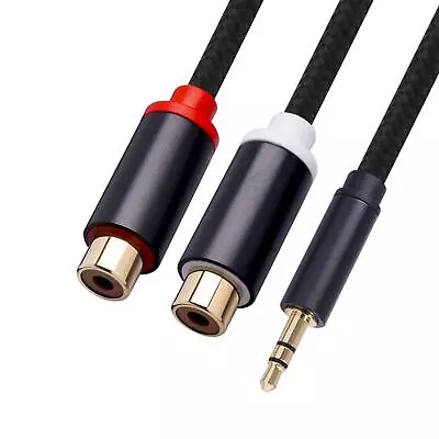 £7.18 • Buy 12  Stereo Audio Cable Y Splitter Jack Cord For Speakers Smartphone DJ
