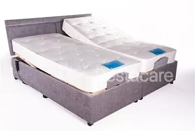 Malmo Dual Double Size 4ft6 Adjustable Electric Bed Free Instal + 5yr Warranty • £1079