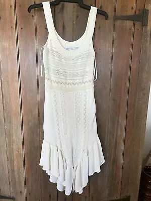 Alice McCall [All About  Dress ] White Size 8 Knitted Stunning • $60