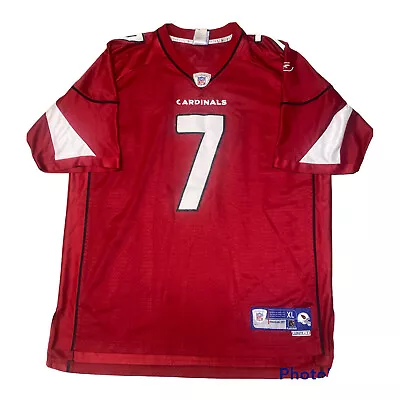 Arizona Cardinals Home Authentic Matt Leinart Reebok Football Jersey Mens XL • $19.99