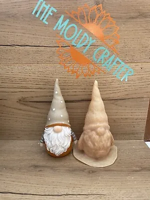 Latex Rubber Mould Mold Little Standing Gonk Garden Gnome Autumn Craft • £10