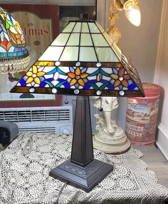$70 • Buy Mission Style Tiffany Style Table Lamp 