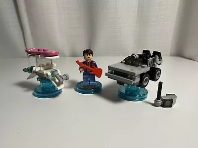 LEGO Dimensions Back To The Future Marty McFly 71201 Level Pack Complete • $29.99