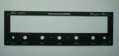 New! Marantz 2238  Receiver Front Panel Faceplate (Face Plate) Black • $129