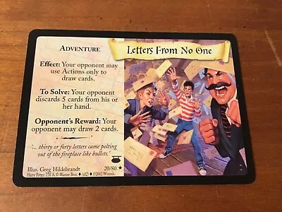 Harry Potter TCG CCG - Diagon Alley - Letters From No One 20/80 RARE • $2.99