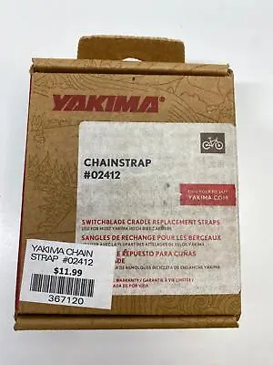 New YAKIMA Roof Rack CHAINSTRAP Switchblade Replacement STRAPS #02412 • $10.19