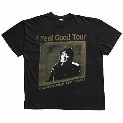 Vintage 1996 James Brown Feel Good Tour T-Shirt - Size XXL • £175