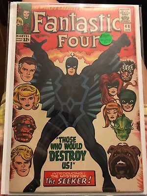 Fantastic Four #46 FIRST APPEARANCE OF THE BLACK BOLT (Jan 1966 Marvel) • $3000