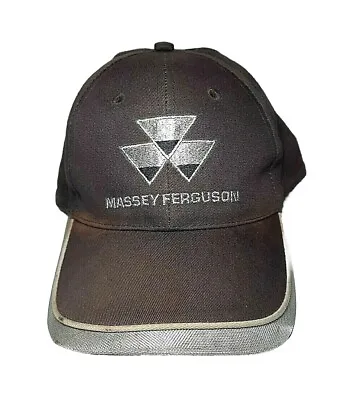 Massey Ferguson Brown/Silver Baseball Cap Adjustable Official Owner👍 • $14.50