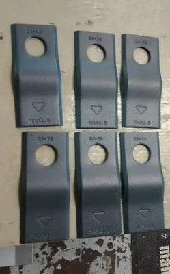 $18.95 • Buy Cm120 Zweeger Vicon Disc Mower Blades 6pack  Free Shipping 