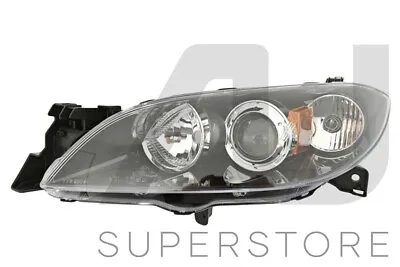 LH LHS Left Head Light Lamp Black For Mazda 3 BK 4 Door Sedan SP23 2003~2009 • $125.64