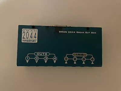 Midiman DMAN 2044 Breakout Box - Vintage Midi Sound Recording Equipment 1998 • $35