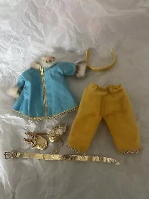 Vogue Ginny Doll Vtg Outfit Talon Zipper Whiz Kids Outfit 73 HTF Gold Belt 1954 • $14.99