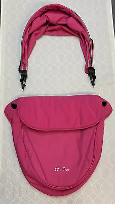 £44.95 • Buy Silver Cross Surf Colour Pack Carrycot/Pram Apron Hood Cosytoes - Raspberry Pink