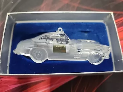 Mikasa Germany Classics Crystal Miniature Mercedes 300 Christmas Ornament W/box • $14.99