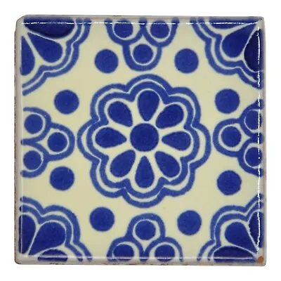 £1.49 • Buy Katia - Handmade Mexican Ceramic Talavera Small 5cm Tile Ethically Sourced