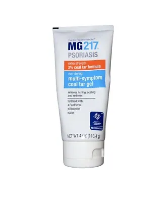 MG217 Psoriasis 2% Coal Tar Formula Multi-symptom Gel 4oz EXP 03/23 • $19.99