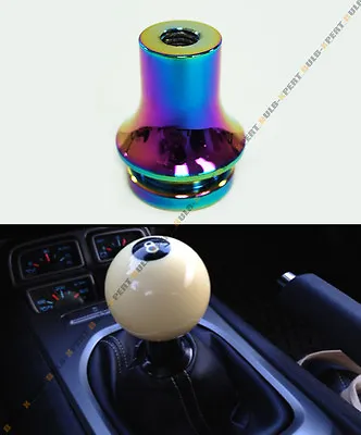 Fits For 240sx 200sx 300zx 350z 370z Neo Chrome Shift Knob Boot Retainer Adapter • $11.95