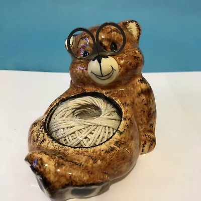 Babbacombe Pottery Teddy Bear String Holder • £14