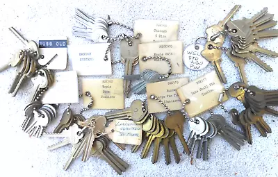Lot Of   Old  - Vintage - Antique Keys YALE CORBIN RUSSWIN EAGLE WELCH... • $29.99