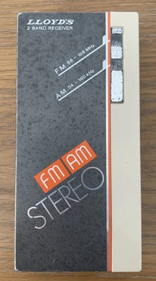 $4.99 • Buy Lloyd's N747C FM-AM Original Portable Stereo - Not In Working Condition