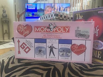 I Love Lucy Monopoly Game Brand New Still In Plastic Sealed • $70