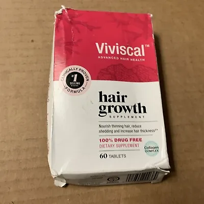 Viviscal Extra Strength Hair Vitamin For Women 60 (damaged Box) #389 #433 • $22