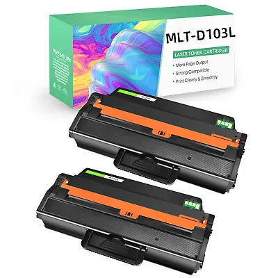 2PK MLT-D103L Toner Cartridge For Samsung 103L MLT103 ML-2955ND ML-2955DW 2950DN • $36.39