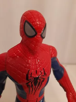 Marvel Ultimate SPIDERMAN Titan 11 Inch Figure No Web Or Box Excellent Condition • £6.50